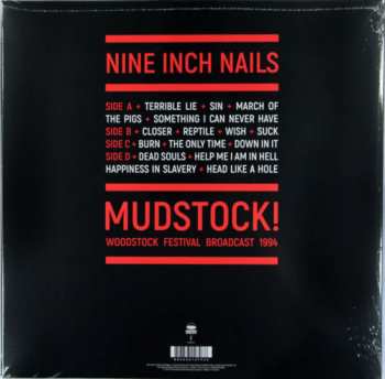 2LP Nine Inch Nails: Mud Stock! Woodstock Festival Broadcast 1994 DLX | CLR 383320