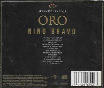CD Nino Bravo: Oro - Grandes Éxitos