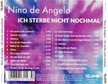 CD Nino De Angelo: Ich Sterbe Nicht Nochmal 179519