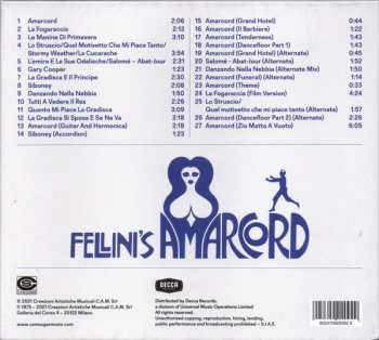 CD Nino Rota: Fellini's Amarcord 431578