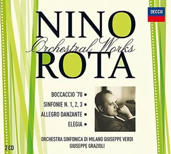 Nino Rota: Orchestral Works: Boccaccio '70 · Sinfonie n. 1, 2, 3 · Allegro Danzante · Elegia