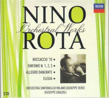 2CD Nino Rota: Orchestral Works: Boccaccio '70 · Sinfonie n. 1, 2, 3 · Allegro Danzante · Elegia 398912