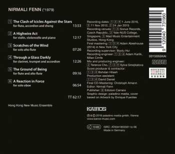 CD Nirmali Fenn: The Clash Of Icicles - Chamber Music 175007