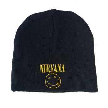 Merch Nirvana: Čepice Smiley Logo Nirvana (no Cuff)