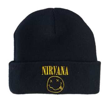 Merch Nirvana: Čepice Smiley Logo Nirvana