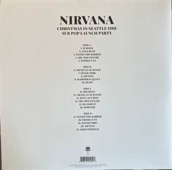 2LP Nirvana: Christmas In Seattle 1988 (Sub Pop Launch Party) CLR 394460