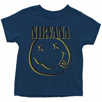 Merch Nirvana: Dětské Toddler Tričko Inverse Smiley  4 roky