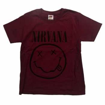 Merch Nirvana: Dětské Tričko Grey Smiley  9-10 let