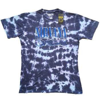 Merch Nirvana: Nirvana Kids T-shirt: Nevermind Wavy Logo (wash Collection) (9-10 Years) 9-10 let