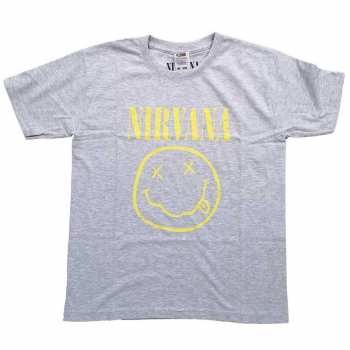 Merch Nirvana: Dětské Tričko Yellow Smiley  7-8 let