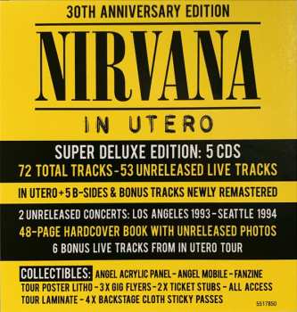 5CD/Box Set Nirvana: In Utero DLX | LTD