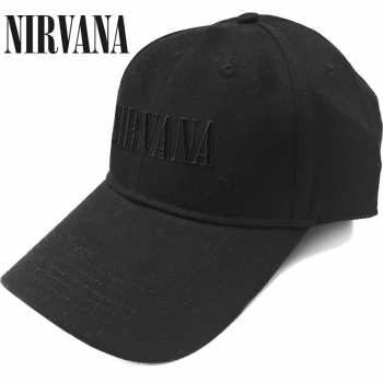 Merch Nirvana: Kšiltovka Text Logo Nirvana
