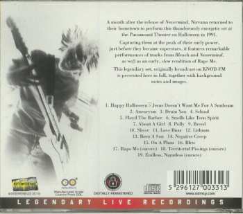 CD Nirvana: Halloween Seattle '91 419283