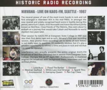 CD Nirvana: Live On KAOS-FM, Seattle-1987 399255