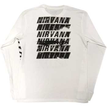 Merch Nirvana: Nirvana Unisex Long Sleeve T-shirt: Incesticide (back & Sleeve Print) (large) L