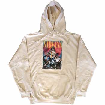 Merch Nirvana: Nirvana Unisex Pullover Hoodie: Trapper Hat Mono Logo (xx-large) XXL