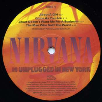 2LP Nirvana: MTV Unplugged In New York