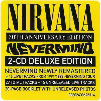2CD Nirvana: Nevermind DLX
