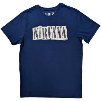 Merch Nirvana: Nirvana Unisex T-shirt: Box Logo (medium) M