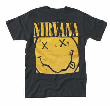 Merch Nirvana: Tričko Box Smiley L