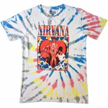 Merch Nirvana: Nirvana Unisex T-shirt: Heart (wash Collection) (small) S