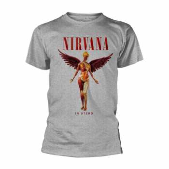 Merch Nirvana: Tričko In Utero (sport Grey) XXL