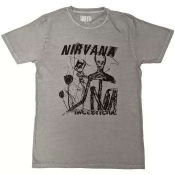 Tričko Incesticide Stacked Logo Nirvana