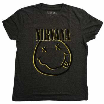 Merch Nirvana: Tričko Inverse Smiley  XS