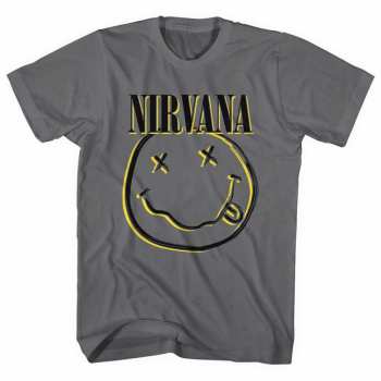 Merch Nirvana: Tričko Inverse Smiley  M