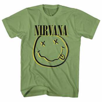 Merch Nirvana: Tričko Inverse Smiley  L