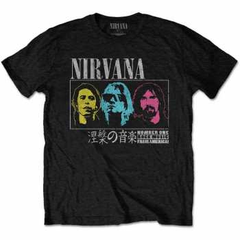 Merch Nirvana: Nirvana Unisex T-shirt: Japan! (large) L