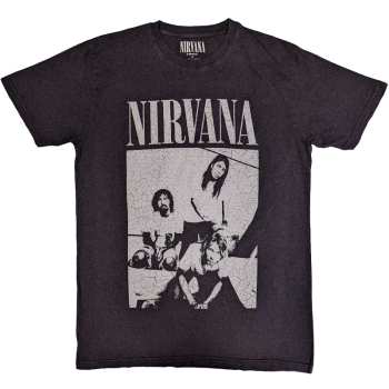 Merch Nirvana: Nirvana Unisex T-shirt: Sitting (distressed) (x-large) XL