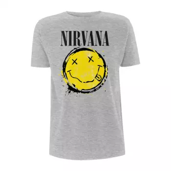 Album Nirvana: Tričko Smiley Splat