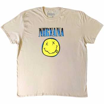 Merch Nirvana: Nirvana Unisex T-shirt: Xerox Smiley (xxx-large) XXXL