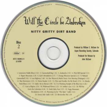 2CD Nitty Gritty Dirt Band: Will The Circle Be Unbroken 388551
