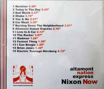 CD Nixon Now: Altamont Nation Express