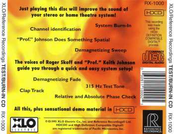 CD No Artist: Test & Burn-In CD 176985