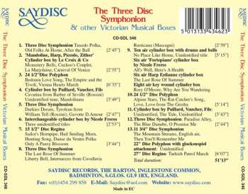CD No Artist: The Three Disc Symphonion And Other Victorian Musical Boxes 486107