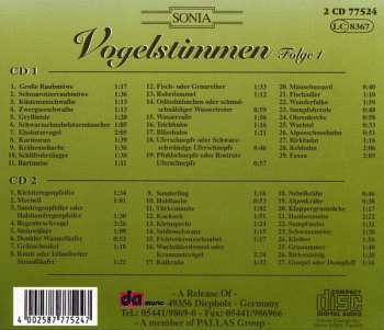 2CD No Artist: Vogelstimmen (Folge 1) 152488