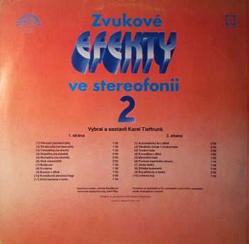 LP No Artist: Zvukové Efekty Ve Stereofonii 2 514013