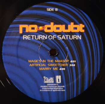 2LP No Doubt: Return Of Saturn 410988
