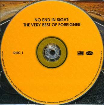 2CD Foreigner: No End In Sight: The Very Best Of Foreigner 25373
