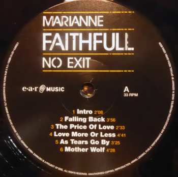 LP Marianne Faithfull: No Exit 25381