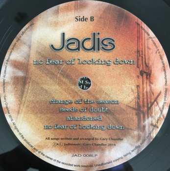 LP Jadis: No Fear Of Looking Down LTD