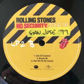 3LP The Rolling Stones: No Security. San Jose '99 13512