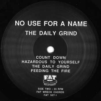 LP No Use For A Name: The Daily Grind 502434