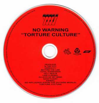 CD No Warning: Torture Culture DIGI 232789