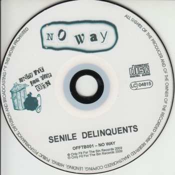 CD No Way: Senile Delinquents 489893