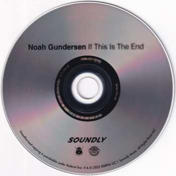 CD Noah Gundersen: If This Is The End 483168