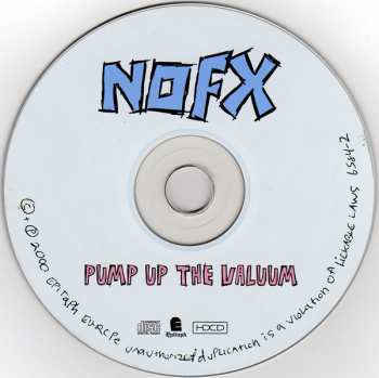 CD NOFX: Pump Up The Valuum 29006